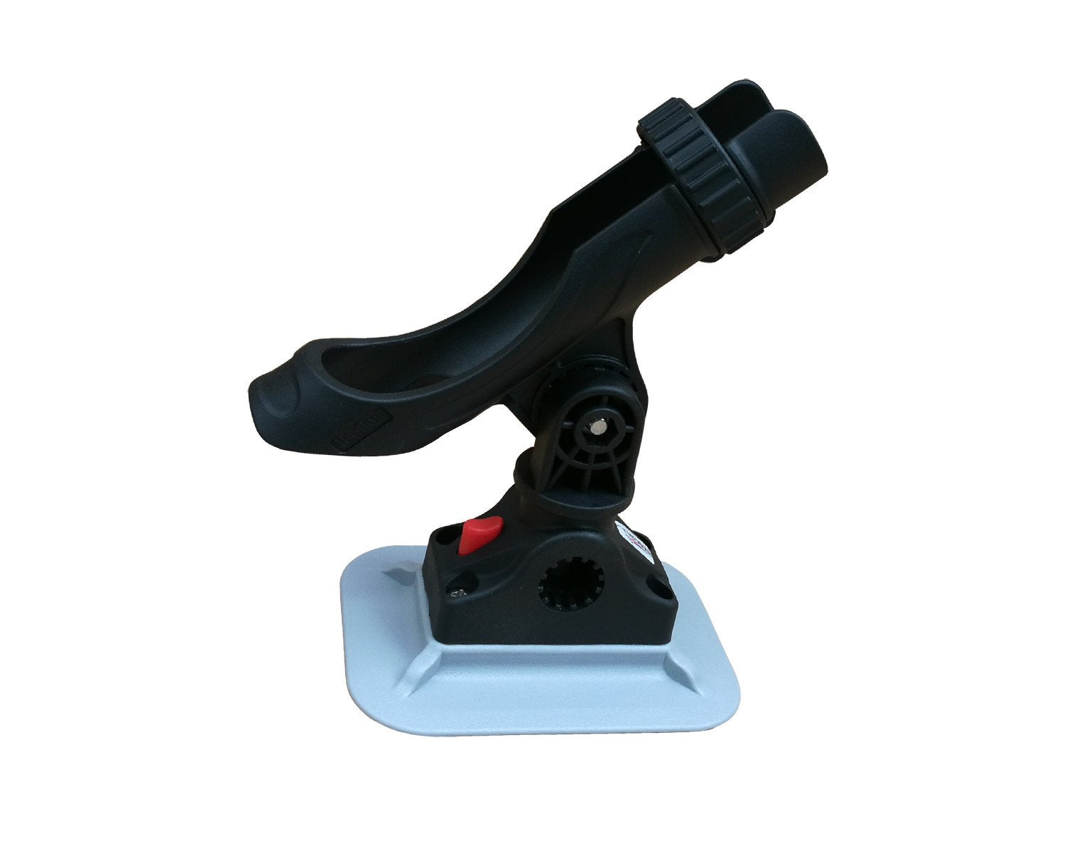 Rod holder showing 360-degree adjustable rotation