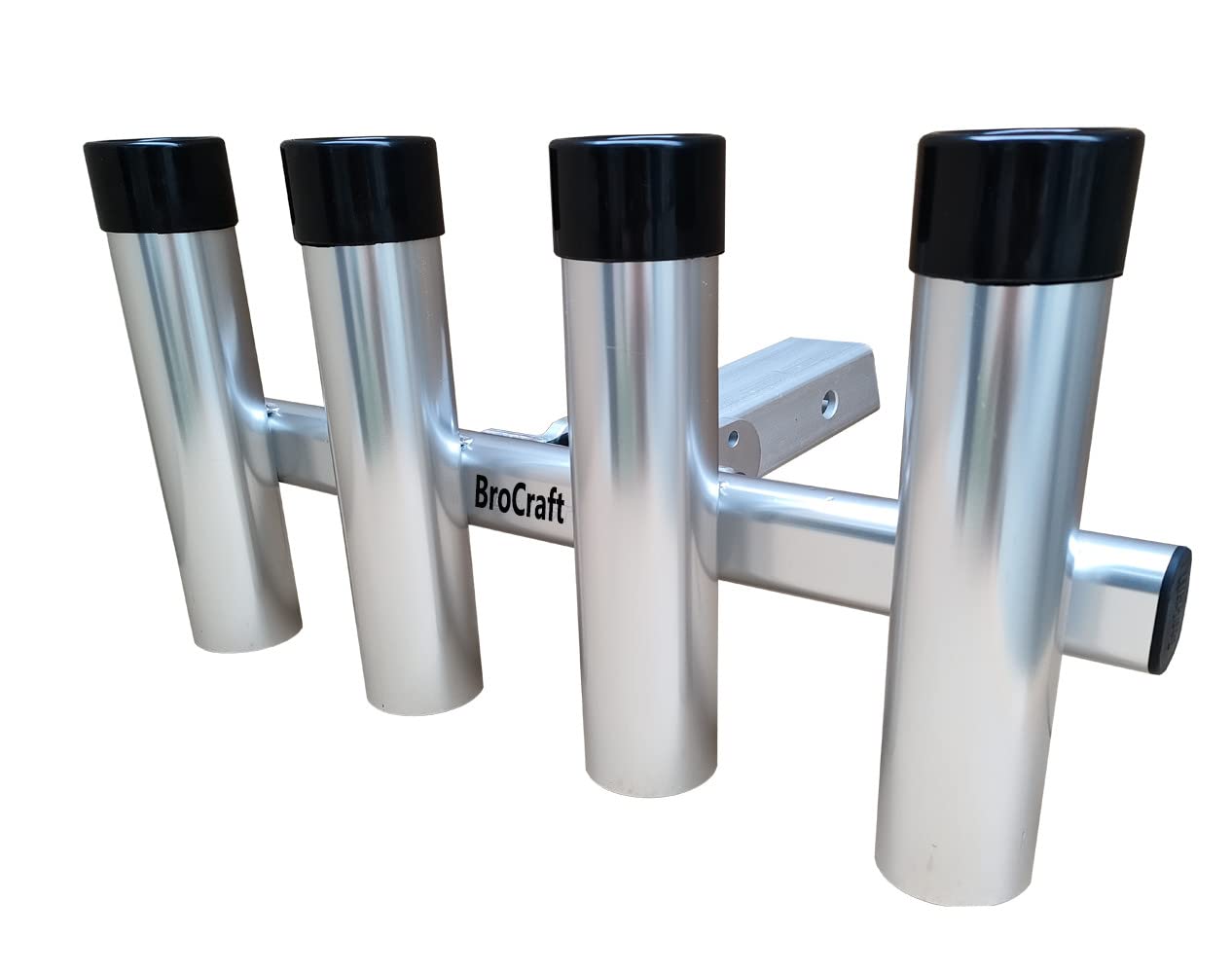 Close-up of marine-grade T6 aluminum construction on Brocraft hitch extender
