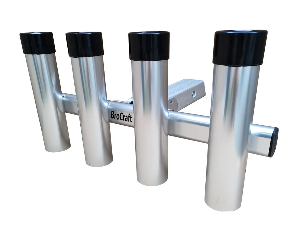 Close-up of marine-grade T6 aluminum construction on Brocraft hitch extender