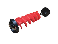 Brocraft ice auger 8in cutting head with sharp blades for smoother cuts.