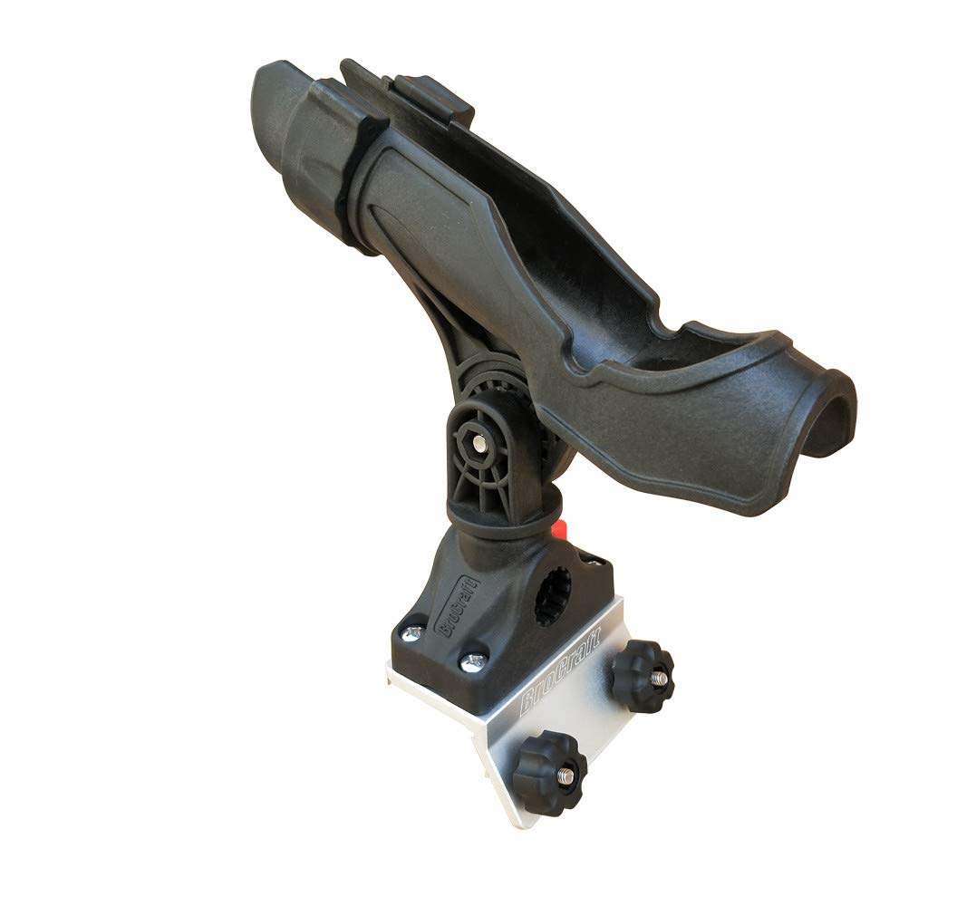 Brocraft IGTS track mounting for flexible rod positioning.