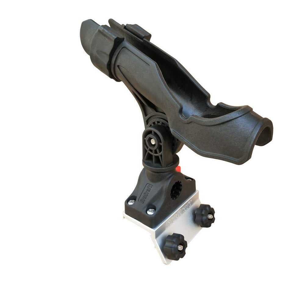 Brocraft IGTS track mounting for flexible rod positioning.