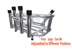 Brocraft Jet Ski Rod Holder cooler-space showing integrated cooler area