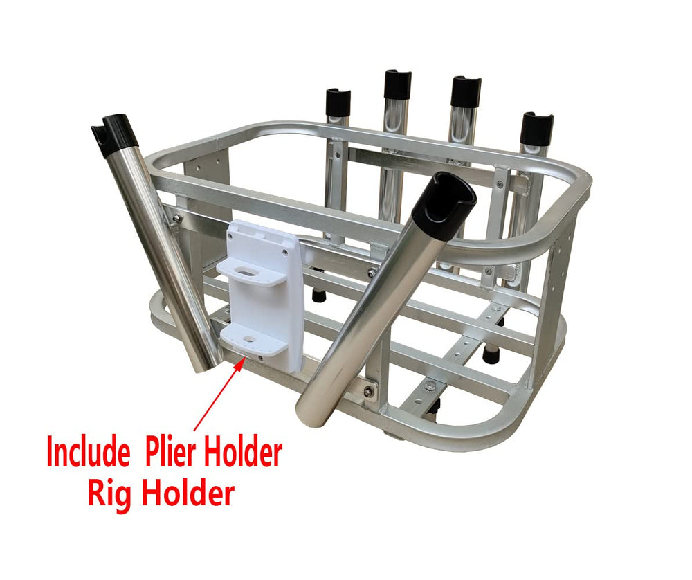 Brocraft Jet Ski Rod Holder overall dimensions for universal fit
