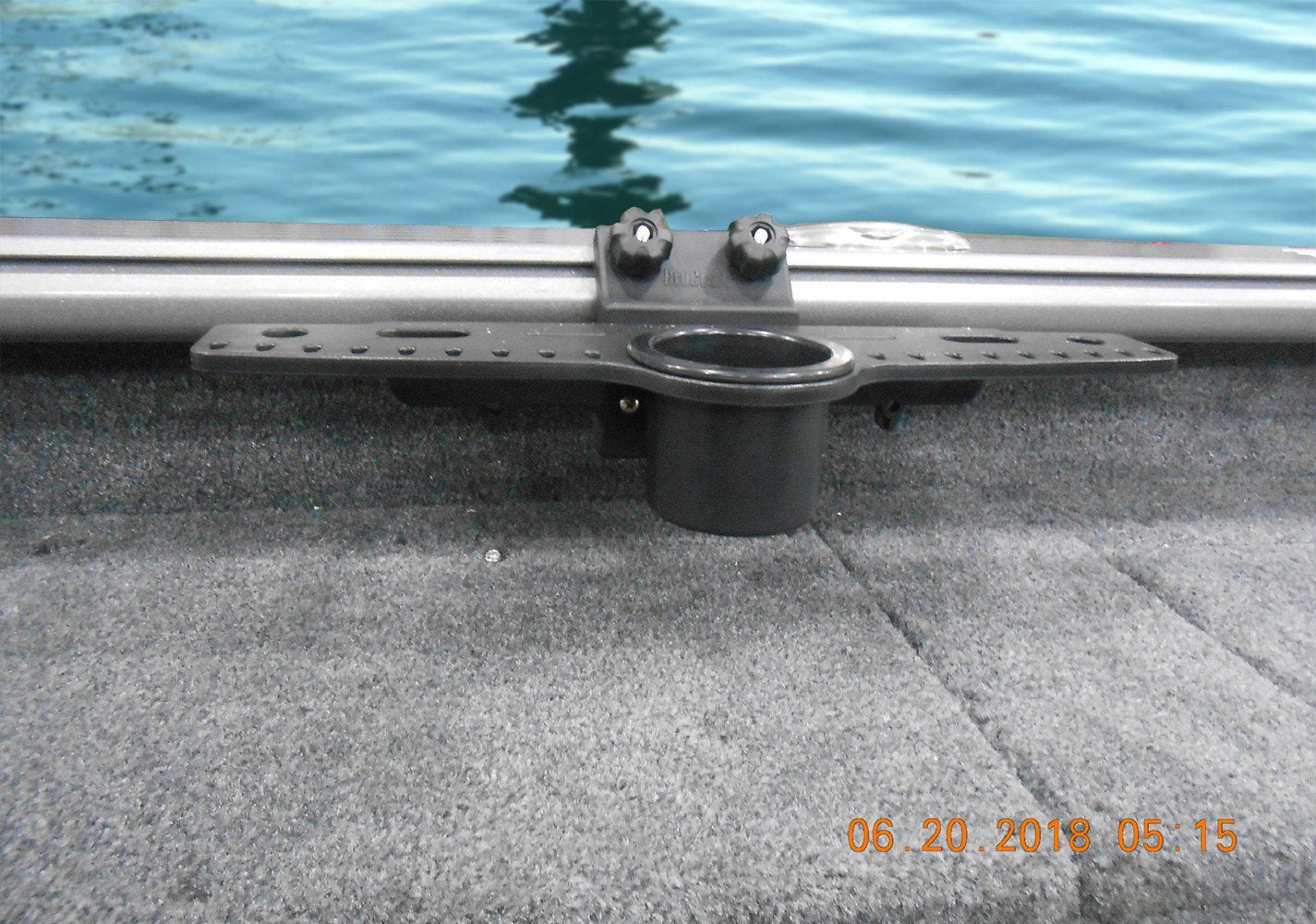 Brocraft Lund 45-degree track compatibility supports multiple boat tracks for versatile mounting
