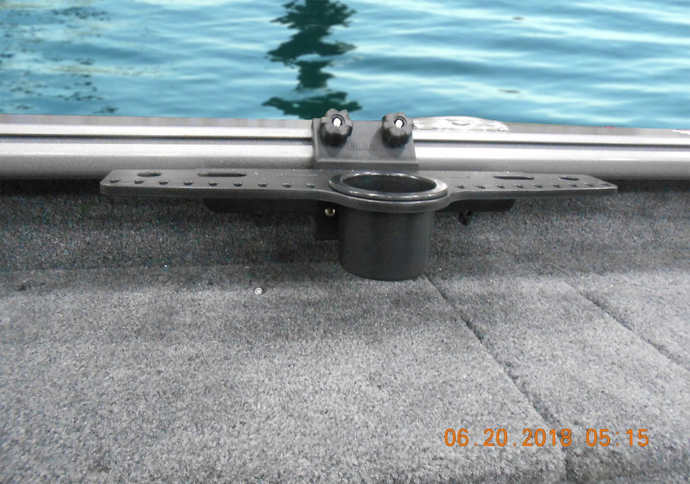 Brocraft Lund 45-degree track compatibility supports multiple boat tracks for versatile mounting
