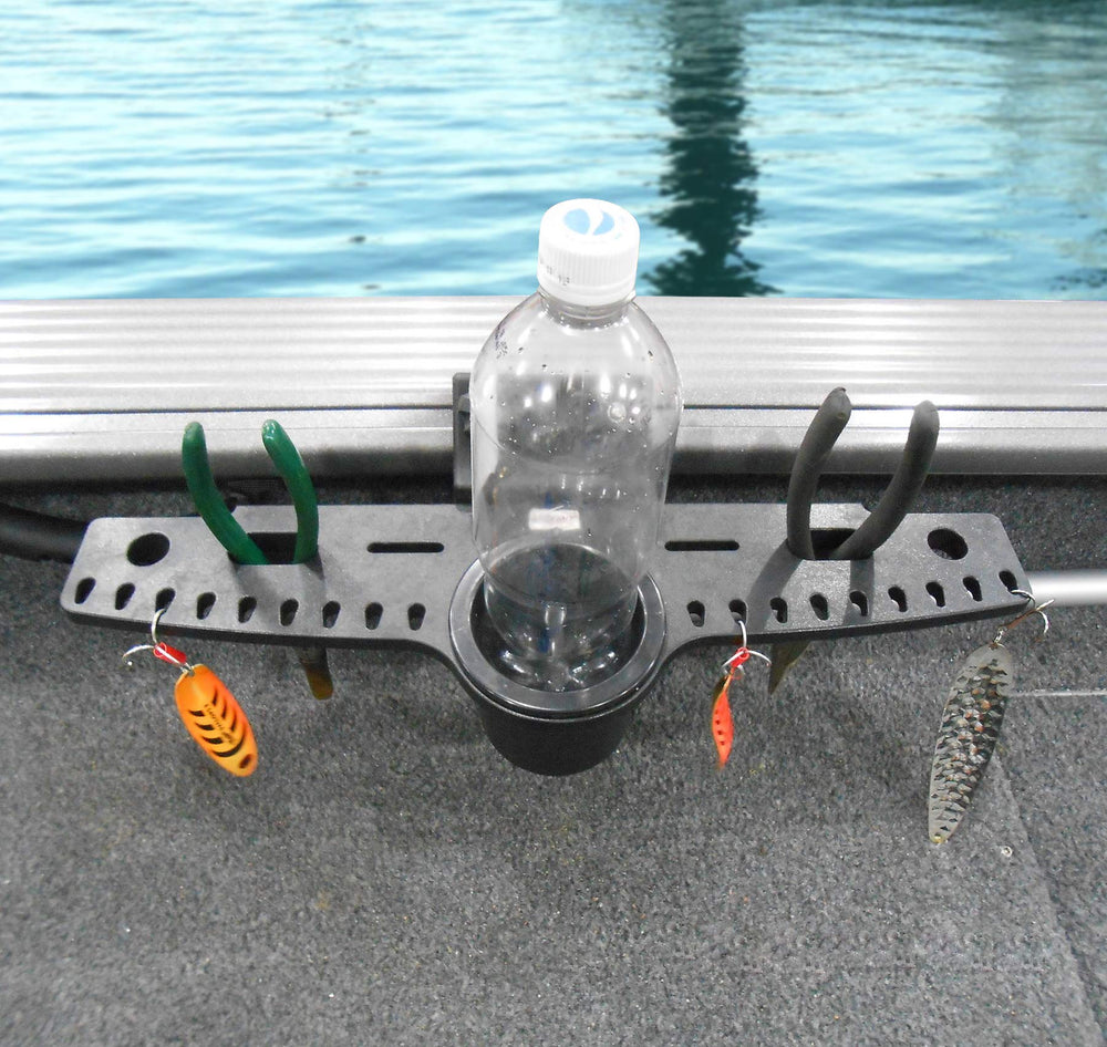 Brocraft Lund Sport Track Plier Holder provides quick access during boat tasks