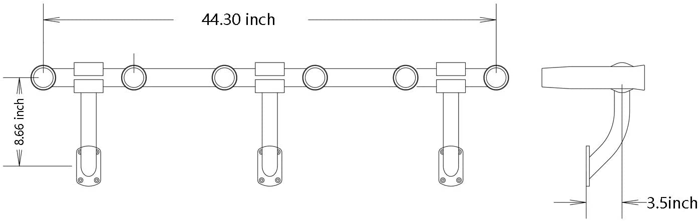 BroCraft marine-grade aluminum finish resists saltwater exposure.