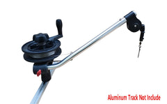 Brocraft Minin downrigger aluminum boom and rugged nylon body