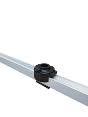 Brocraft pontoon installation requires no drilling, saving setup time.