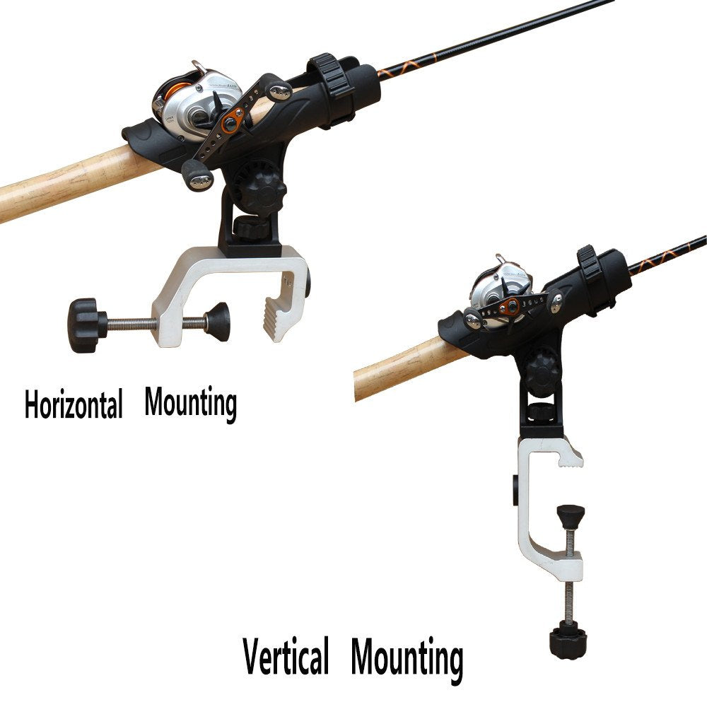 Fiberglass-injected nylon body of Brocraft Power Lock rod holder