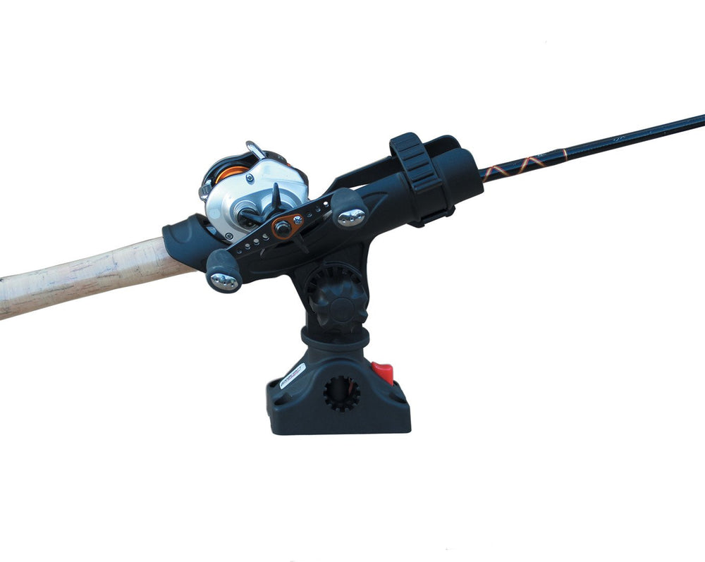 Brocraft Power Lock Rod Holder fiberglass-injected nylon durability for harsh conditions.