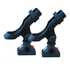 Brocraft power lock rod holder main view highlights rugged fiberglass-nylon build for steady rod support