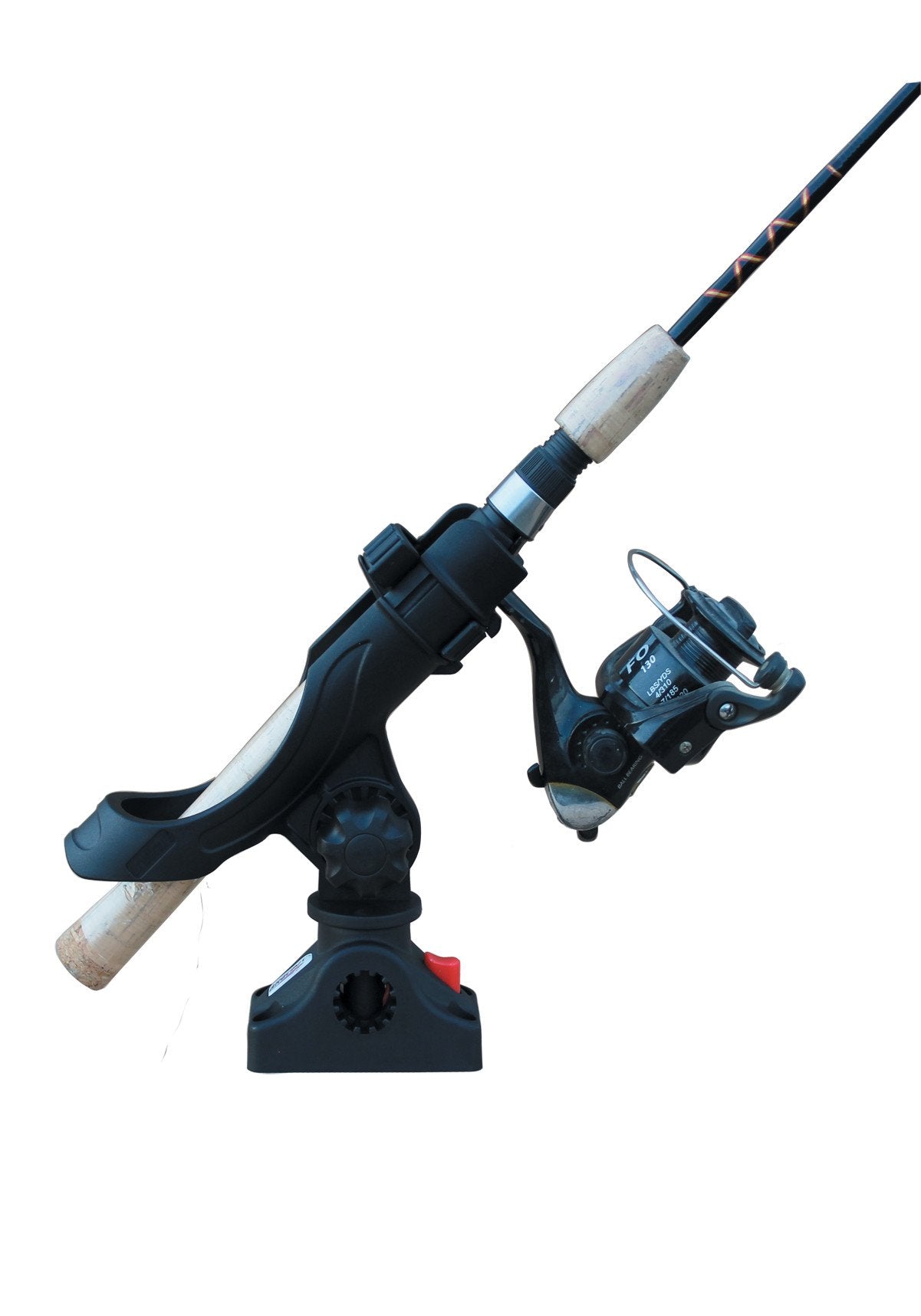 Brocraft power lock rod holder side mount showcases versatile installation options