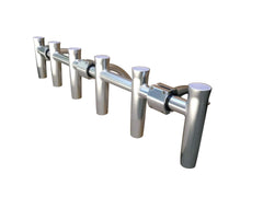 BroCraft rail clamp angle adjustment enables customizable rod positioning.