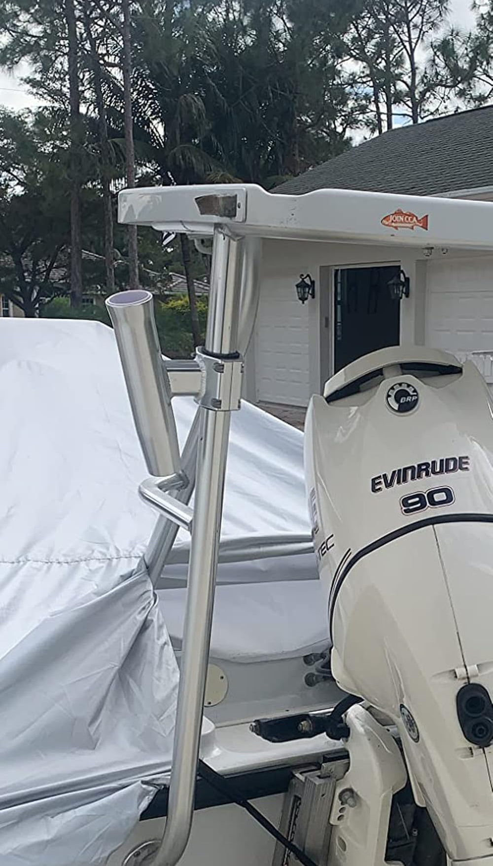 Brocraft rod holder easy-install design enabling quick relocation