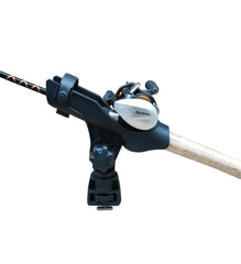 Brocraft latching strap keeps rods safe during bumpy water