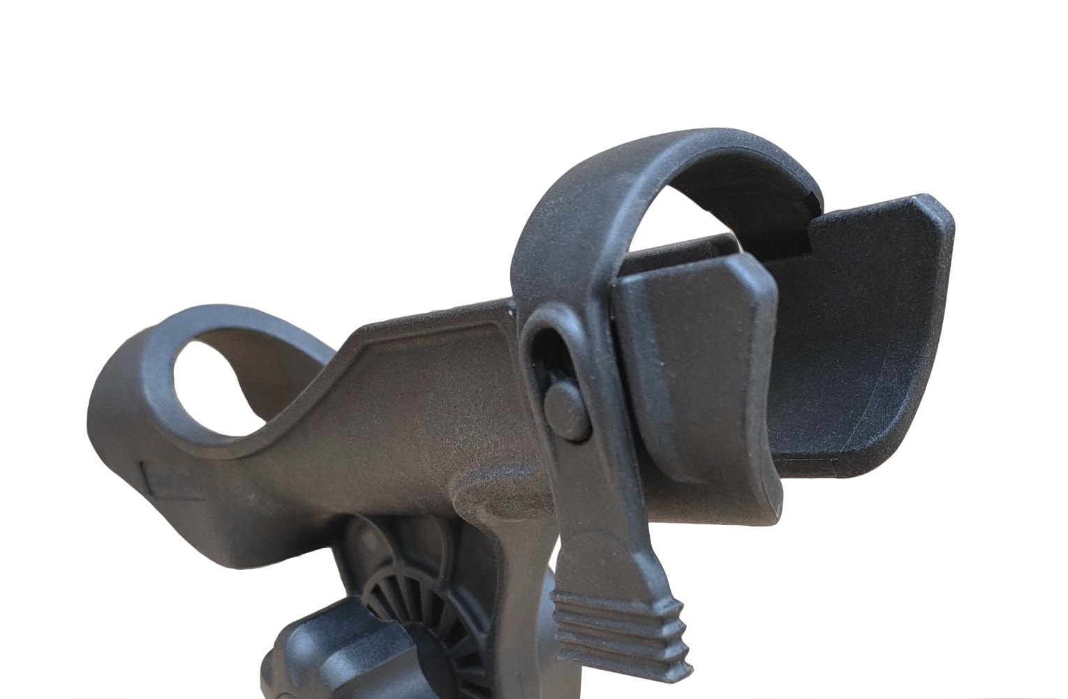 Brocraft rod holder design leaves bottom open for trigger grips and easy reach.