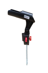 Screw-in ice attachment for quick, sturdy installation with Brocraft gear.