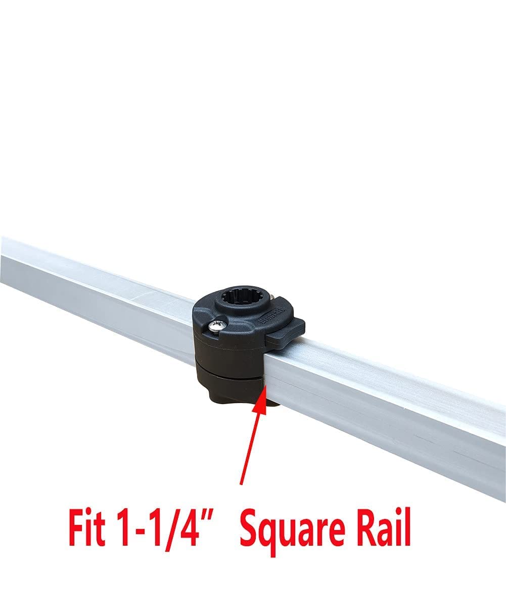 Fiberglass-injected nylon construction provides strength and corrosion resistance