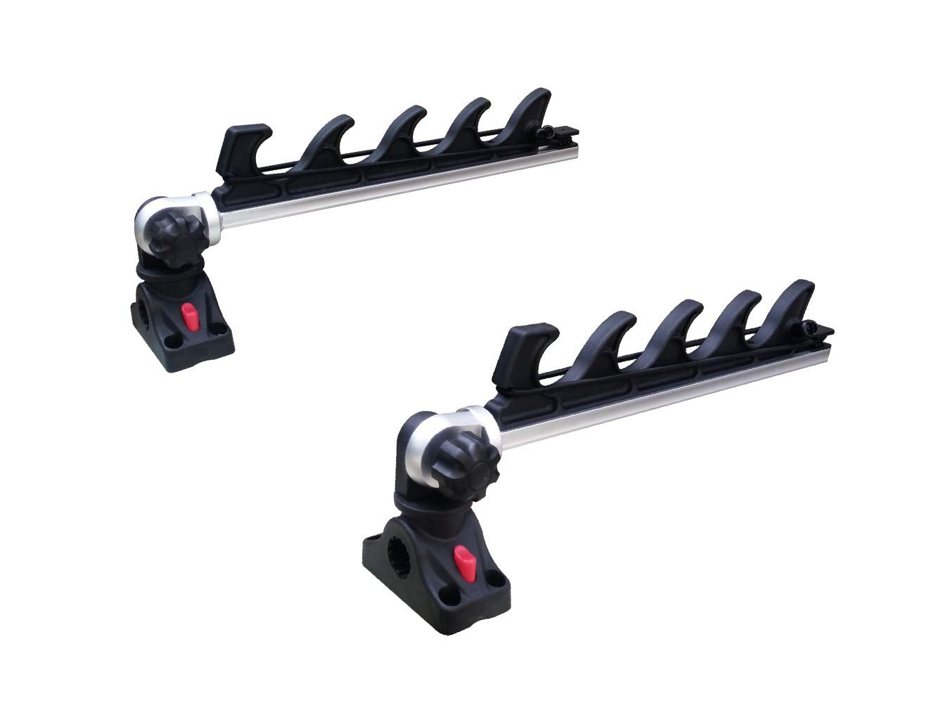 Stainless steel mounting hardware included for durable boat installation.