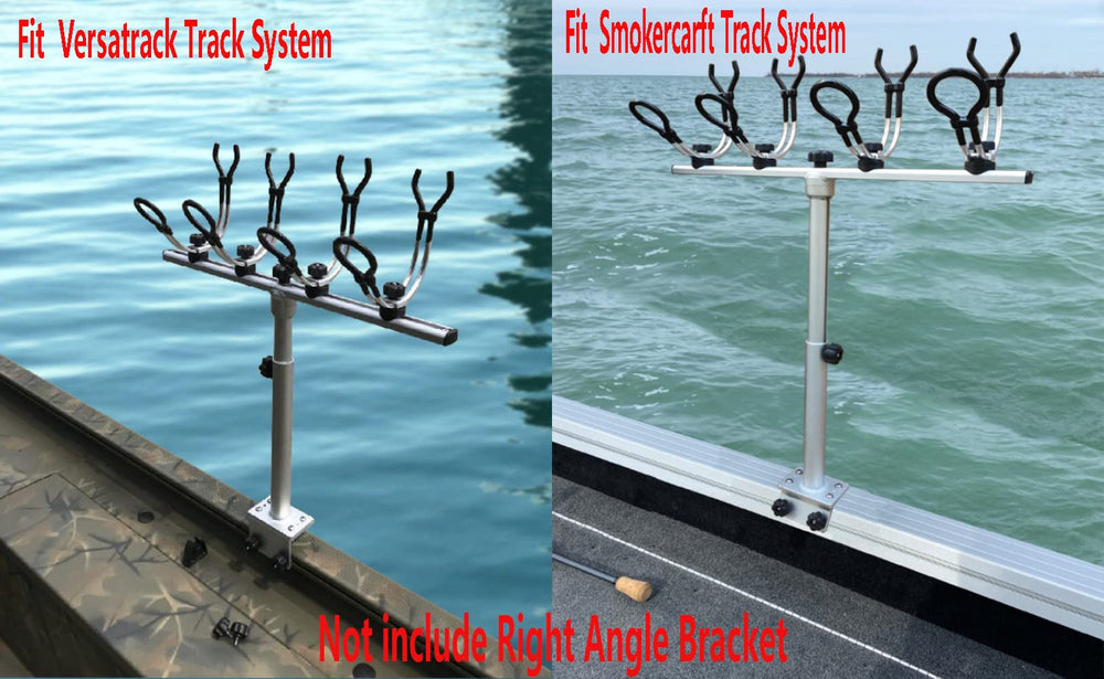 Stainless steel hardware on Brocraft rod holder for corrosion resistance.