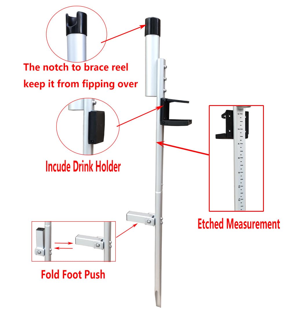 Angled sand spike design suitable for quick insertion