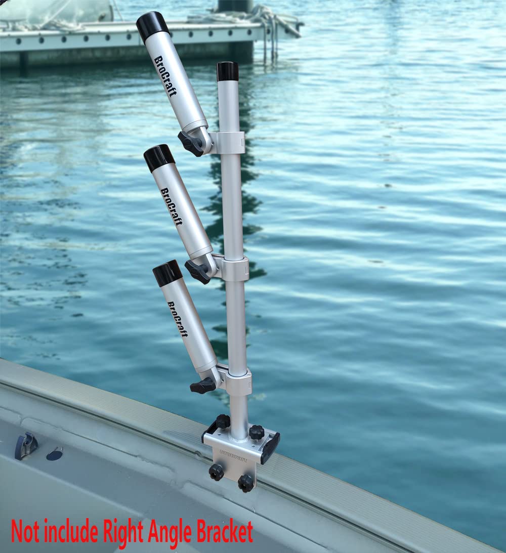 Brocraft rod tree suited for Great Lakes, coastal, and inland trolling scenarios.