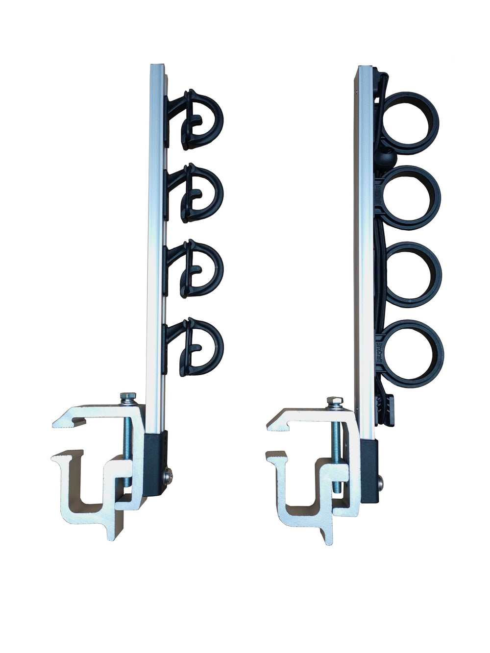 Holds up to four fishing rods securely in Brocraft rod holder
