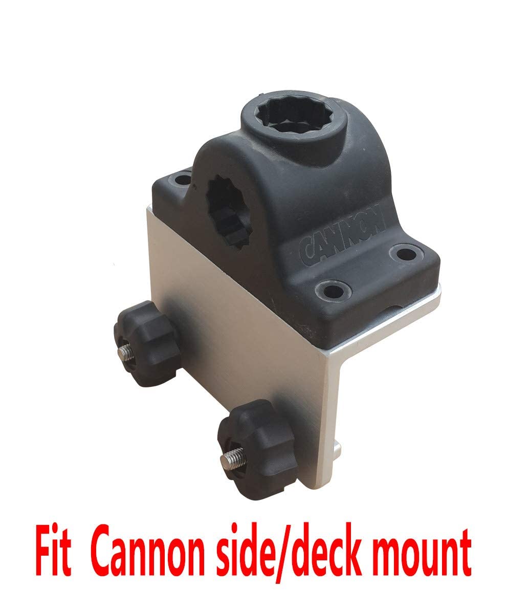 Bracket compatible with BroCraft, Cannon, RamMount and Scotty mounts