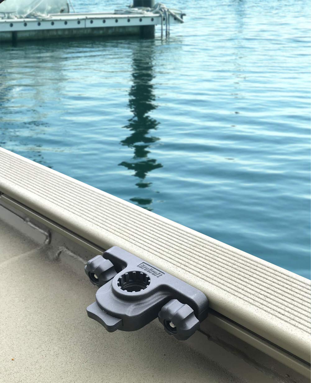 Brocraft Versatrack installation-friendly system simplifies setup on Lund Sport Track.