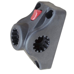 Brocraft vertical and horizontal mounting rod holder demonstrates flexible installation.