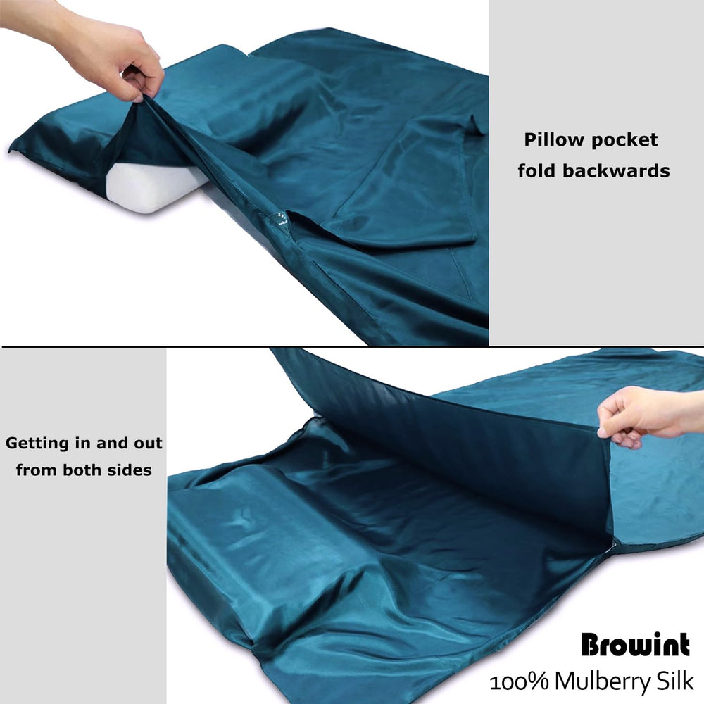 Machine-washable BROWINT silk liner for easy road-care.