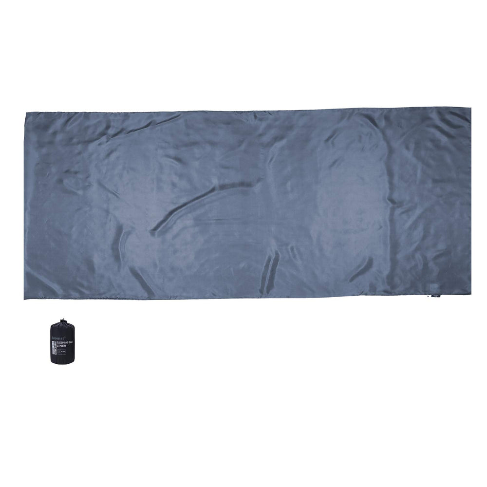 BROWINT silk sleeping bag liner envelop style 73x34 for clean hotel sleep.