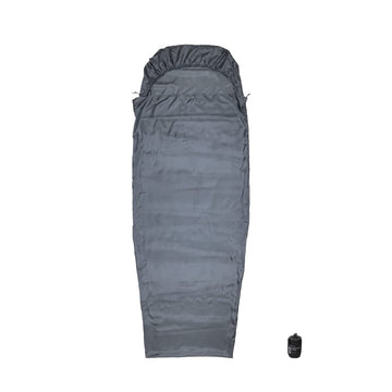 BROWINT Silk Sleeping Bag Liner wide 87x43 for hotel comfort and cooling