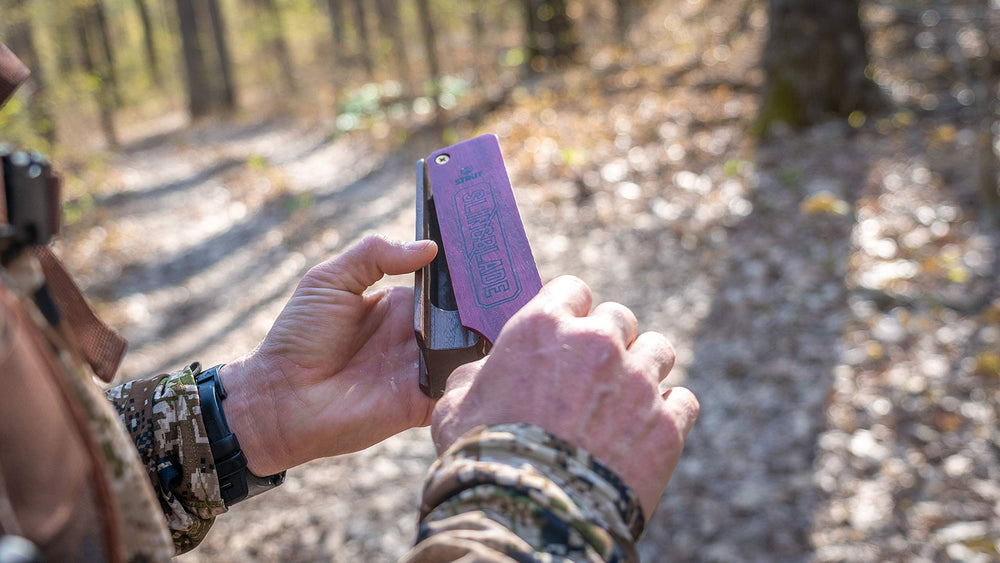 Hunters Specialties Slingblade box call in brown finish for turkey calls
