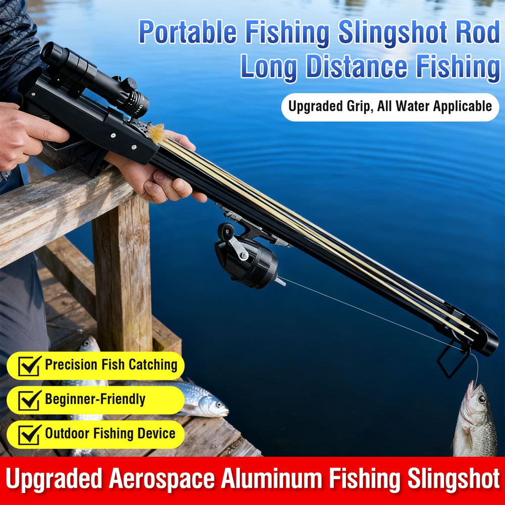 BrownDate slingshot with aerospace aluminum for lightweight durability