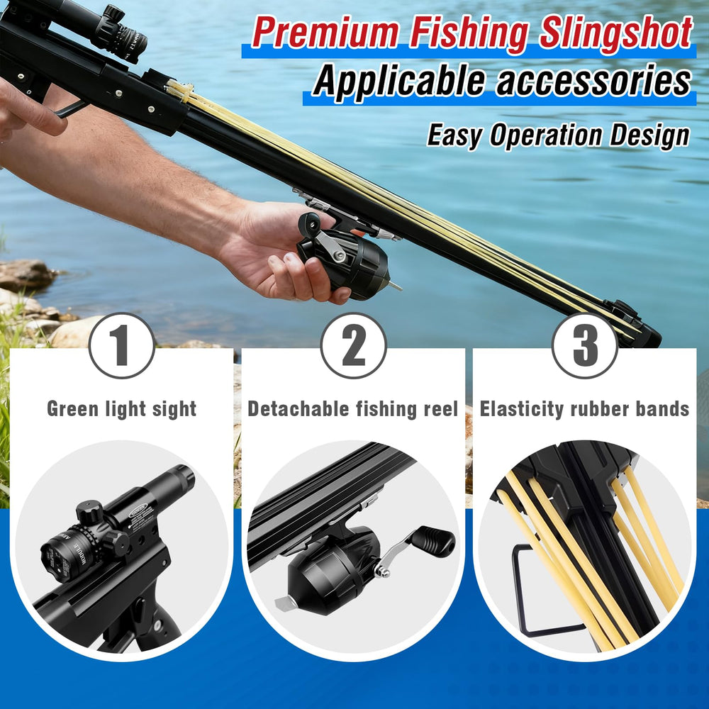 BrownDate compact gear ready for lakes and rivers