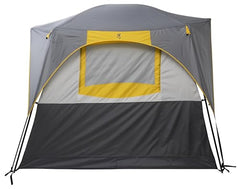 Browning Big Horn 5 tent interior highlighting tall center height and straight walls