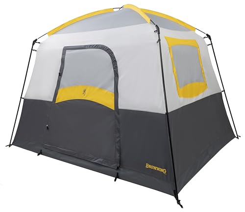 Browning Big Horn 5 tent side entry showing easy access and weather awning