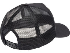 Browning Newton cap in black, side view, mid-profile design for sun protection and comfort.