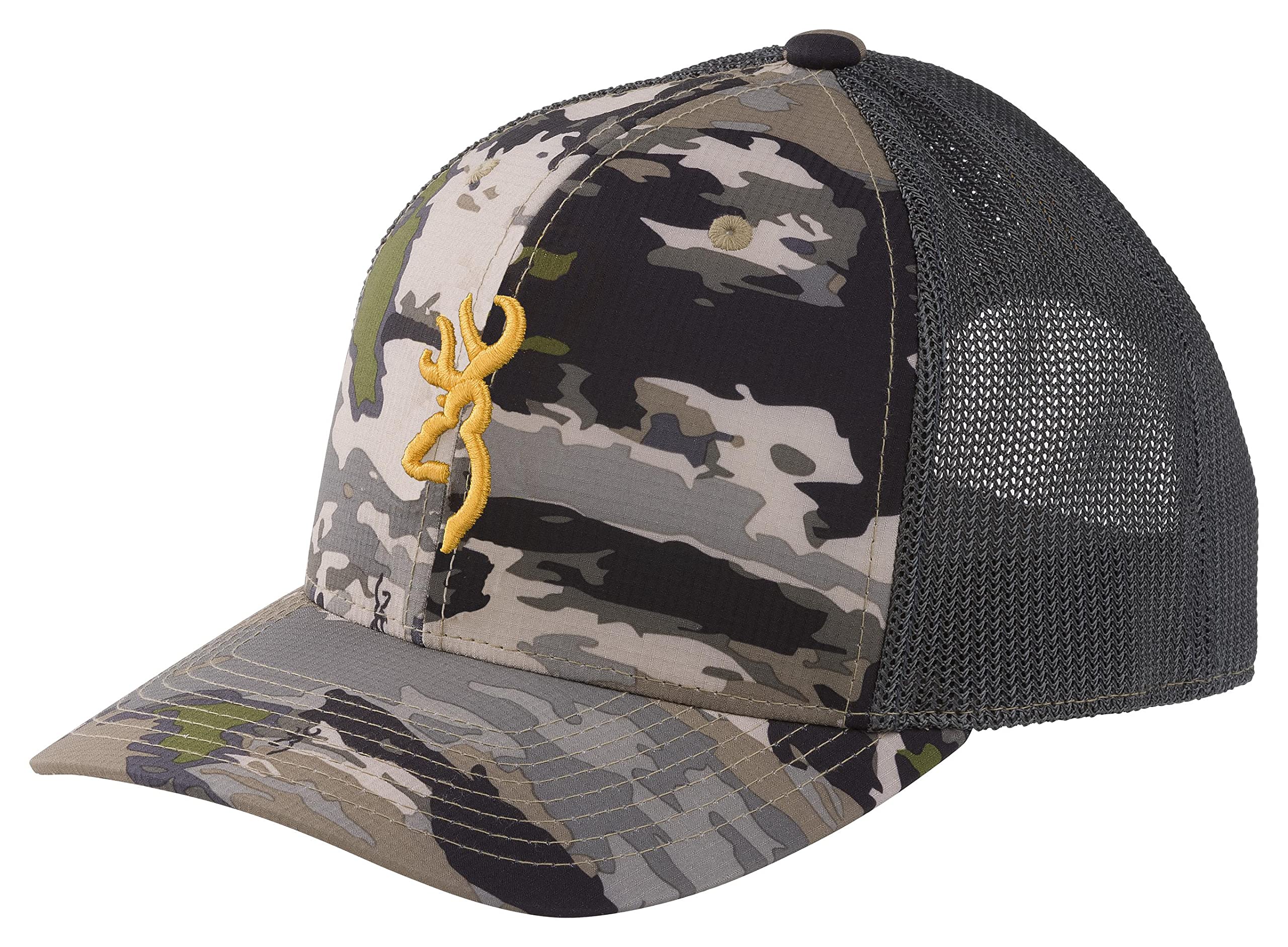 Browning Cap Pahvant Pro Ovix logo close-up for brand visibility and style