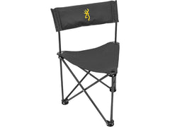 Browning Dakota chair folded compact for easy transport and storage.