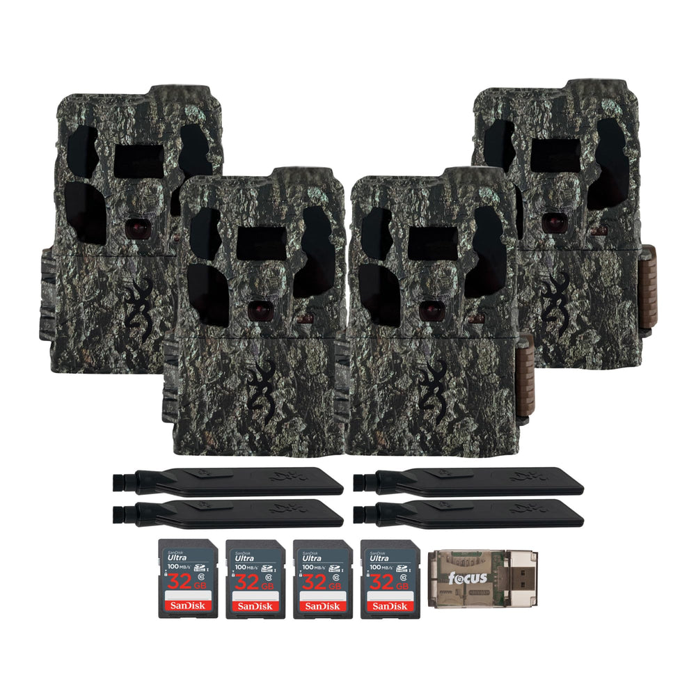 Browning Defender Pro Scout Max AI 46MP front view for high-resolution wildlife capture.