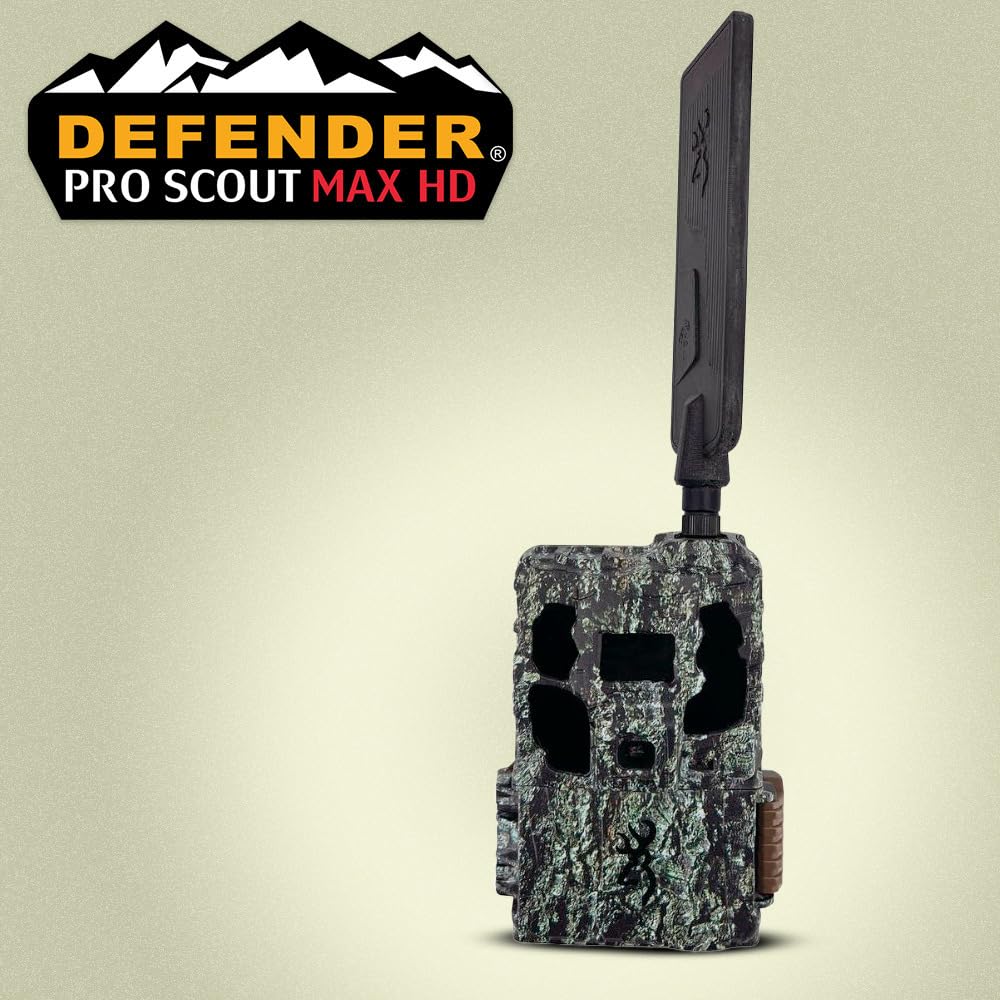 Browning Defender Pro Scout Max on-demand feature demonstrating instant field images.