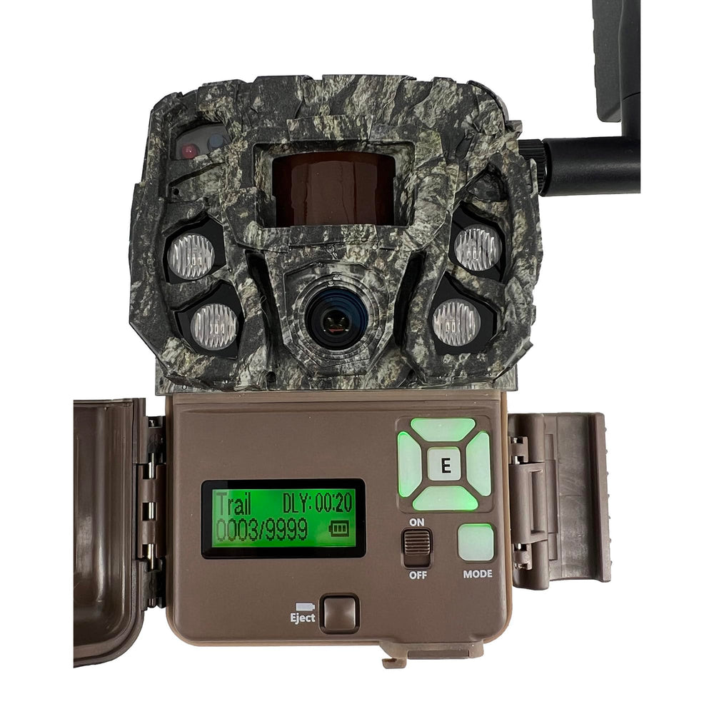Browning Defender Vision Pro AI camera side view demonstrates compact field ready design