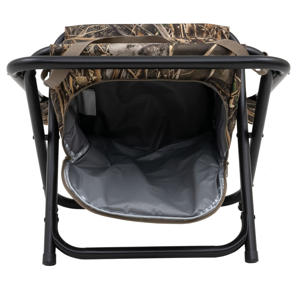 Browning Dove Shooter in-use on a ground blind for stable seating.