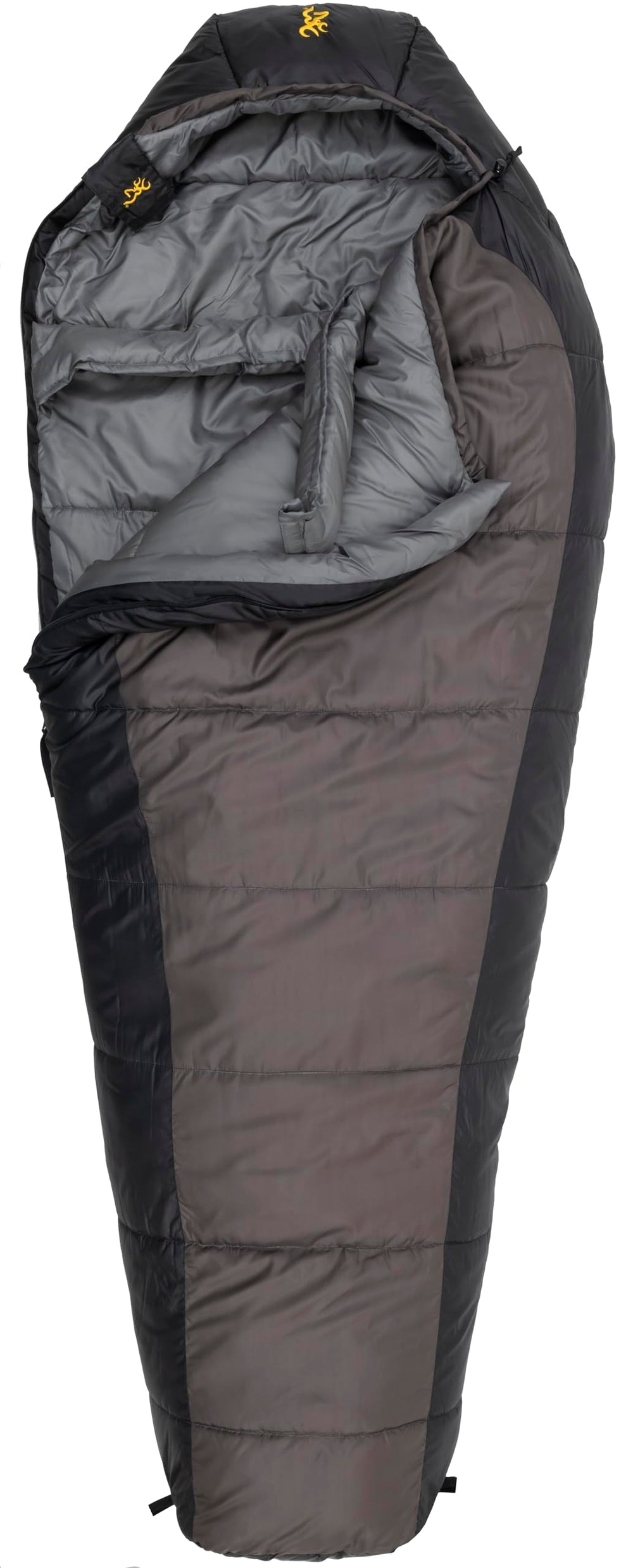 Browning Endeavor mummy shape demonstrates heat-retentive design for cold nights