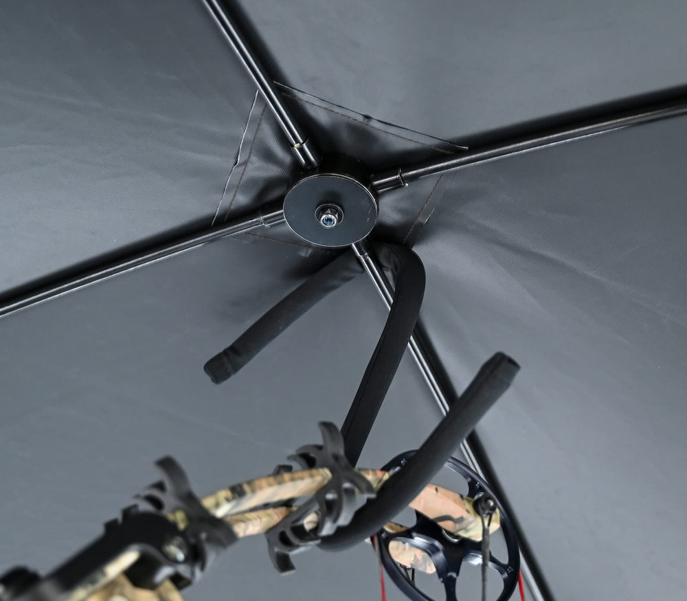 Browning Evade bow hanger helps organize gear during hunts