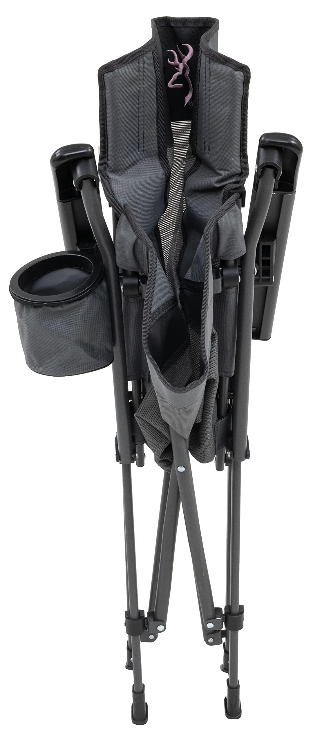 Browning chair supports up to 300 pounds for sturdy seating.